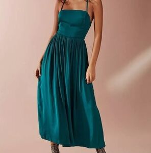 Urban Outfitters Teal Midi Dress